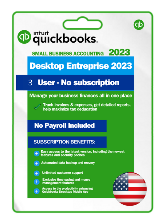 QuickBooks Desktop Enterprise Solutions 2023 US